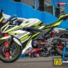 Decal Stiker Suzuki GSX-R150 WHITE SPEEDMASTER GREENLIME
